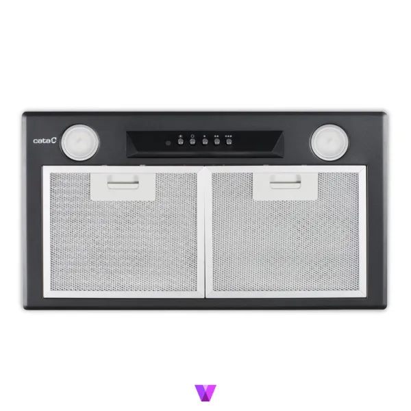 Cata GT Plus Built in Hood - 50cm, Black