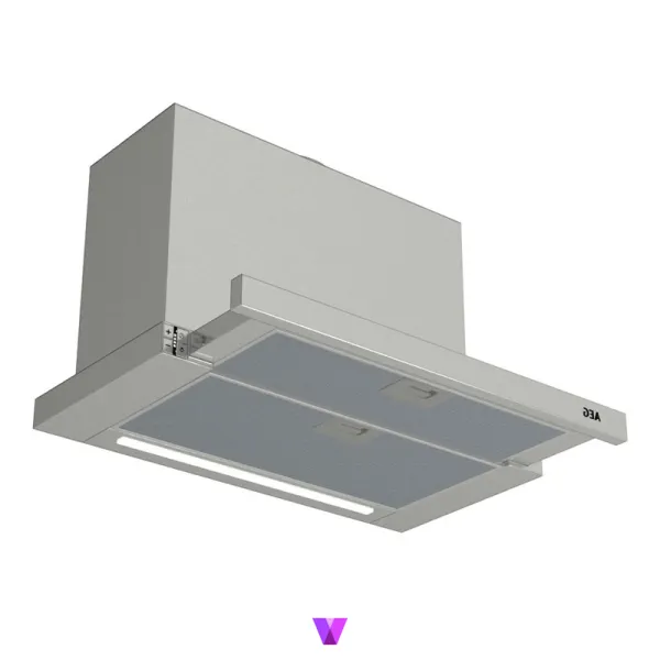 Aeg Sliding Hood   - 60cm, Inox