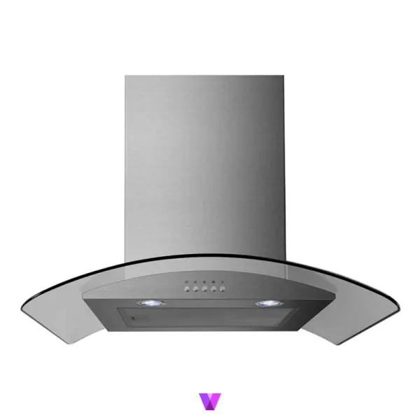 Midea Wall Mount Hood - 60cm, Inox