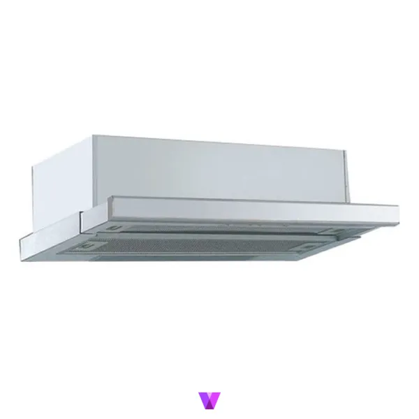 Atlan Sliding Hood - 60cm, Inox