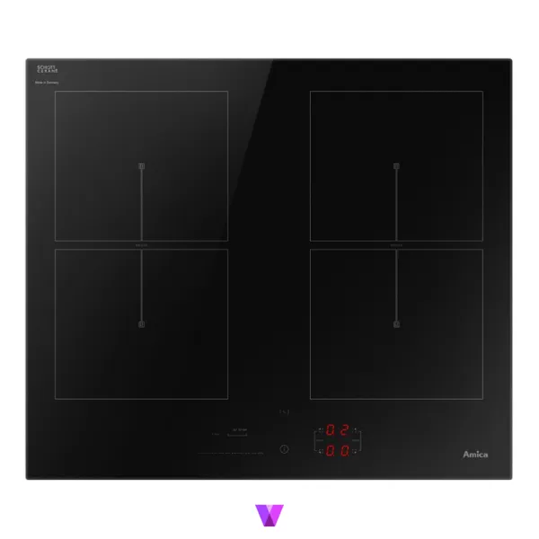 Amica Induction Hob   - 60cm, Black