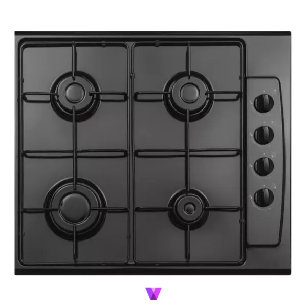 Super Gas Hobs - 60cm, Black