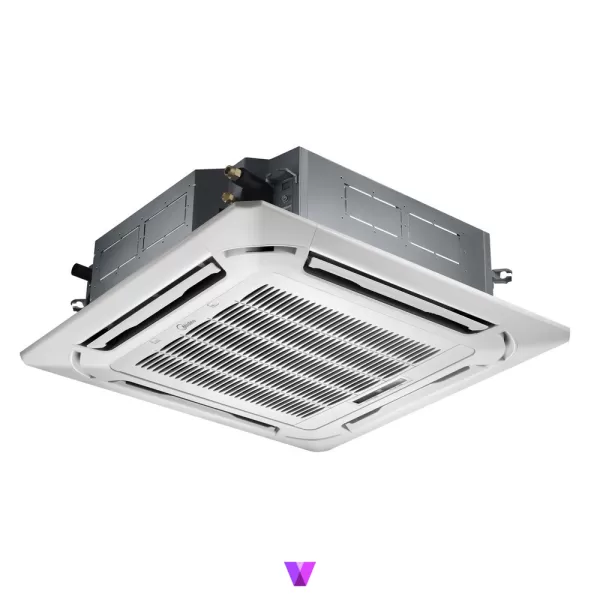 Midea Cassete Type Air Conditioner - 24000 BTU, White