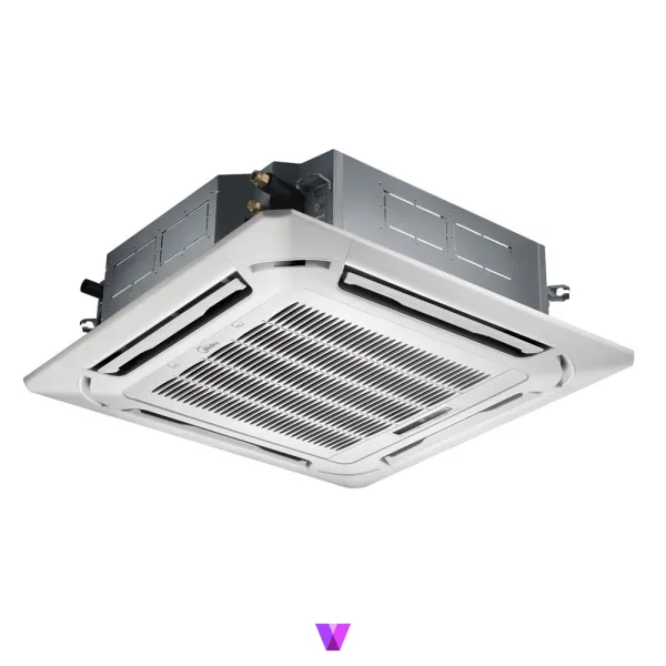 Midea Cassete Type Air Conditioner - 48000 BTU, White