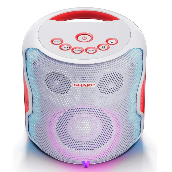 Sharp Party Speaker System - White