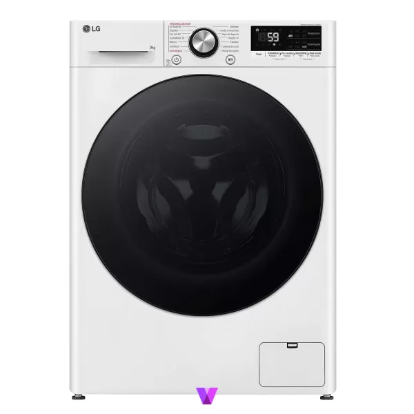 LG Washing Machine 9kg R7 Series - White