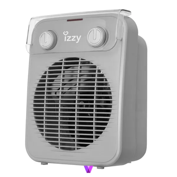 Izzy ΙΖ-9013 Fan Heater - Gray