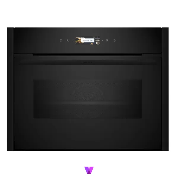 Neff C29MR21Y0 Compact Built In Oven with Microwave N70 Series   - Deep Black