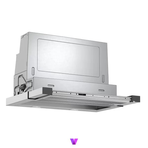 Bosch Sliding Hood Series 6 - 60cm, Inox
