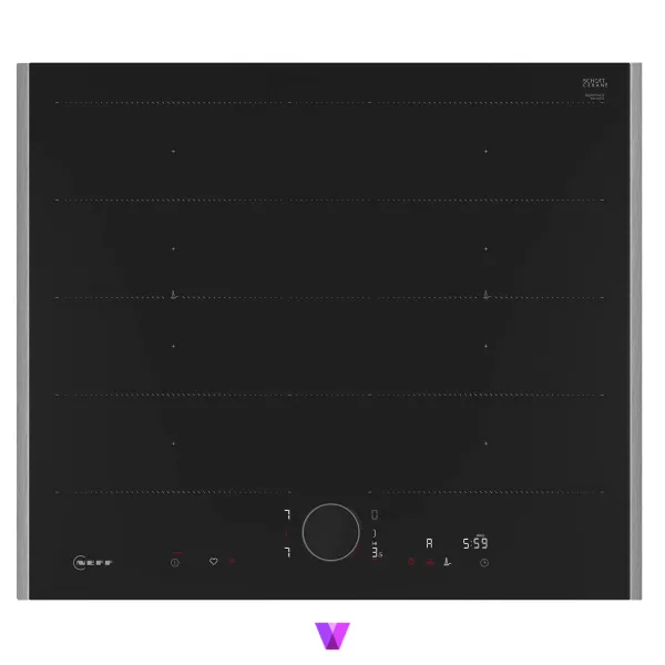 Neff T66YYY4C0 Induction Hob N90 Series - 60cm, Metallic Silver