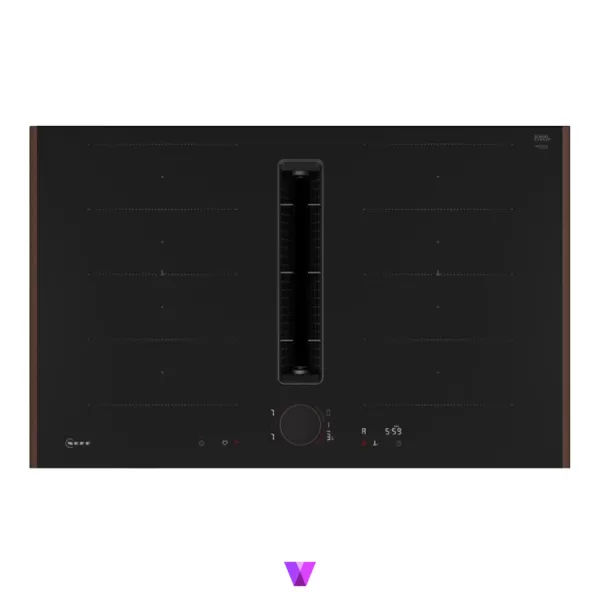 Neff V68YYX4C0 Induction Hob with Integrated Ventilation System - 80cm, Brushed Bronze