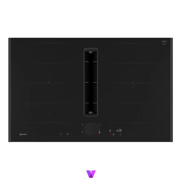Neff V68YYX4C0 Induction Hob with Integrated Ventilation System - 80cm, Antrhacite Grey