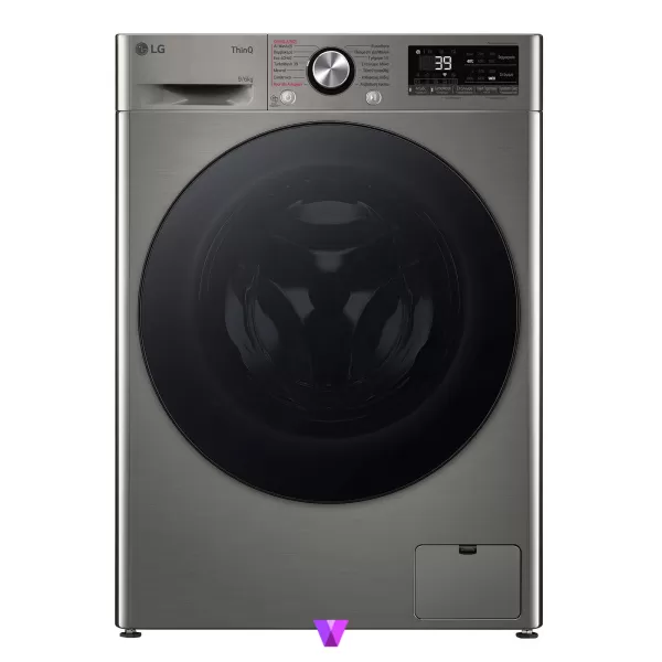 LG WasherDryer 9/6Kg R7 Series  - Platinum Silver