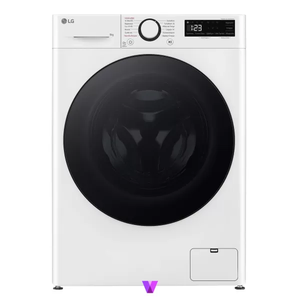 LG Washing Machine 9kg R5 Series Slim Line - White