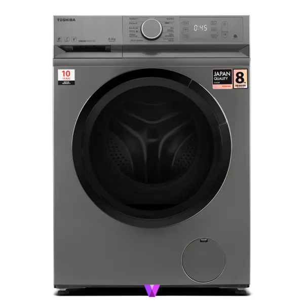 Toshiba Washing Machine 8Kg - Silver