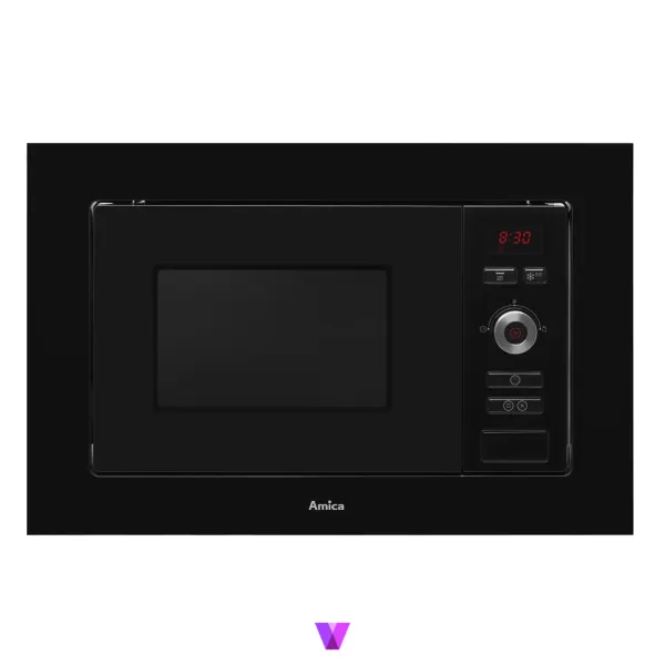 Amica Built In Microwave - Black