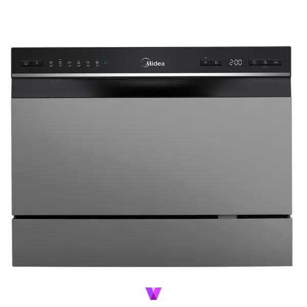 Midea Compact DishWasher - Silver