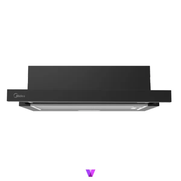 Midea Sliding Hood - 60cm, Black