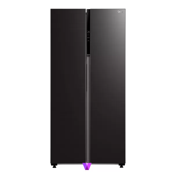 Midea Side by Side Refrigerator - Black