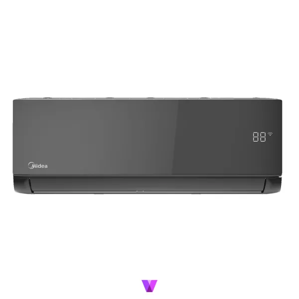 Midea Air Condition Xtreme Black Series - 24000 BTU, Glass Black