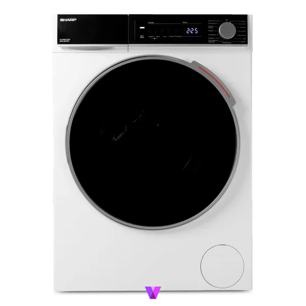 Sharp Washing Machine 8Kg - White