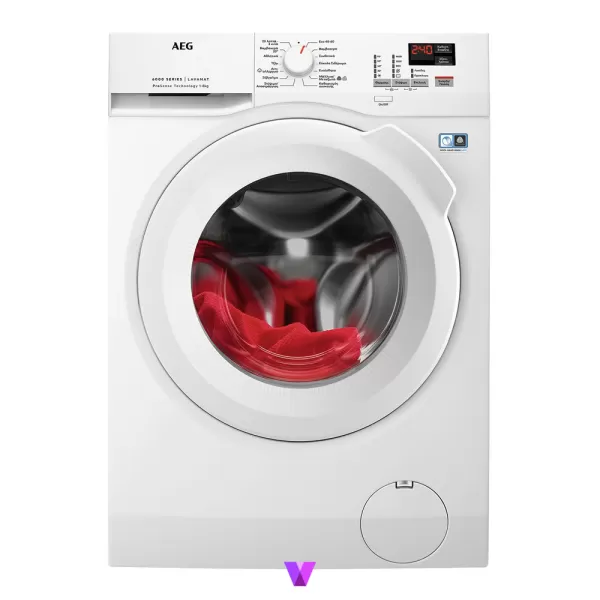 Aeg Washing Machine 8Kg Series 6 - White
