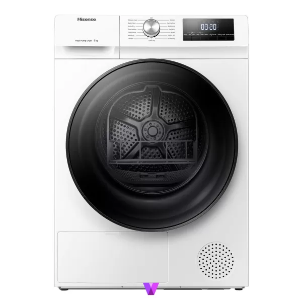 Hisense Dryer 9Kg - White