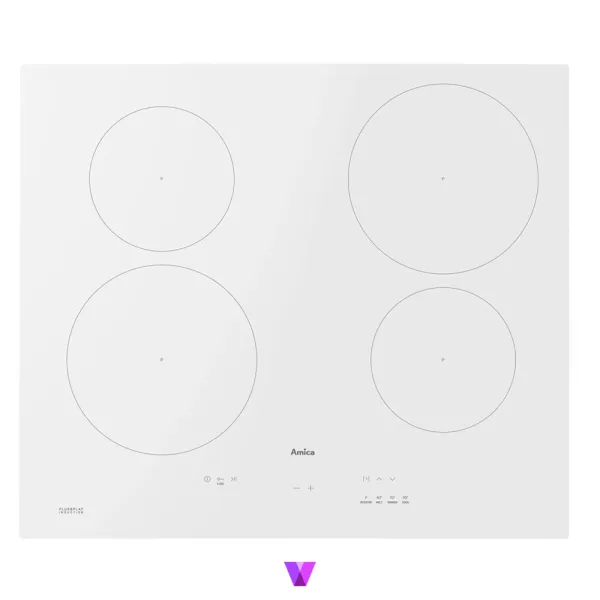 Amica Induction Hob - 60cm, White