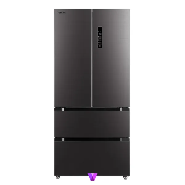 Midea 4-Door Refrigerator French Door - Anthracite