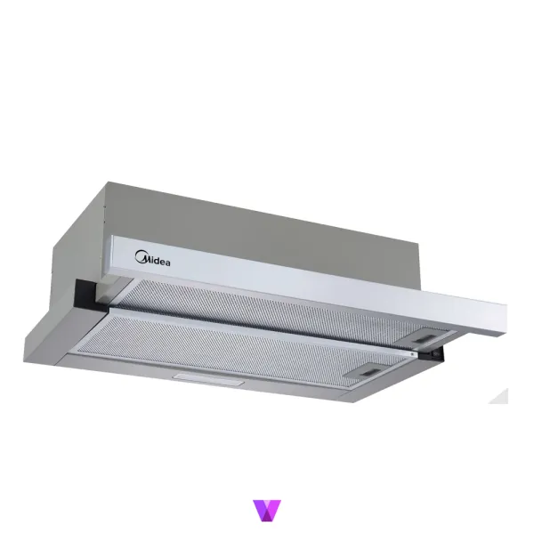 Midea Sliding Hood - 60cm, Inox