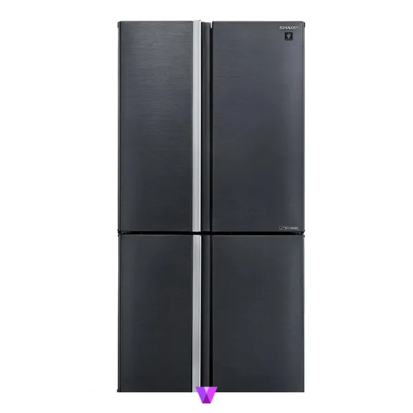 Sharp 4-Door Refrigerator - Dark Graphite