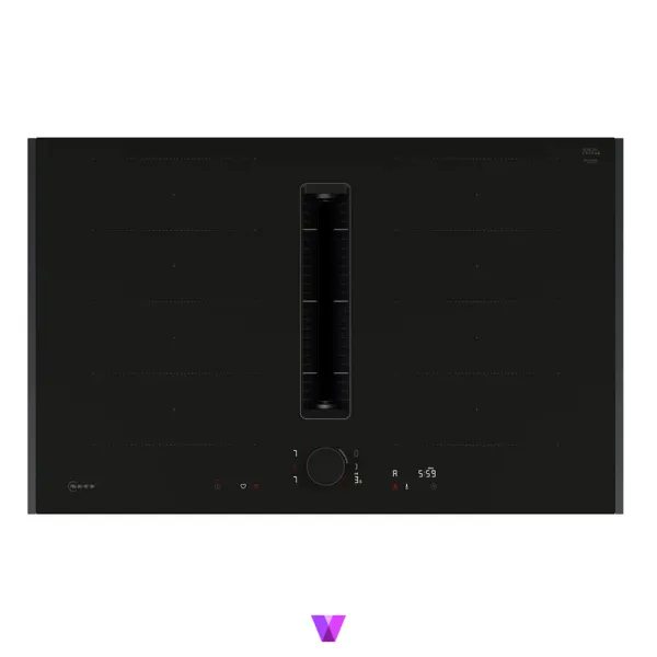 Neff V68YYX4B0 Induction Hob with Integrated Ventilation System - 80cm, Antrhacite Grey