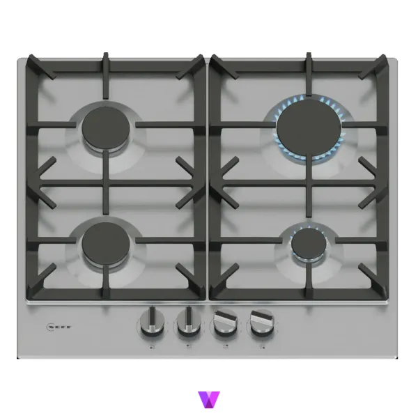 Neff Gas Hob N70 Series - 60cm, Inox