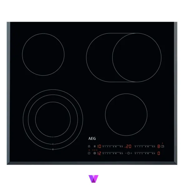 Aeg Ceramic Hob 3000 Series - 60cm, Black