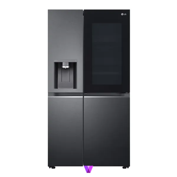 LG InstaView Side by Side Refrigerator - Anthracite