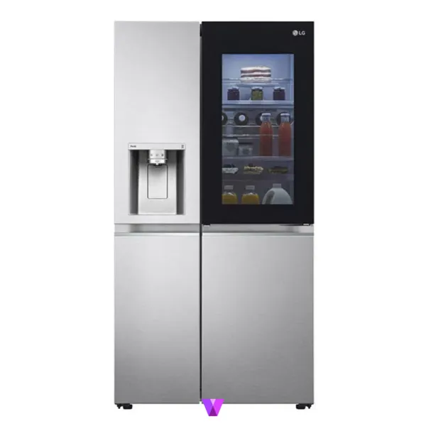 LG InstaView Side by Side Refrigerator - Inox