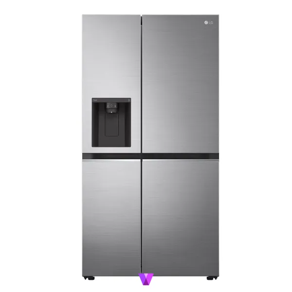 LG Side by Side Refrigerator - Platinum Silver