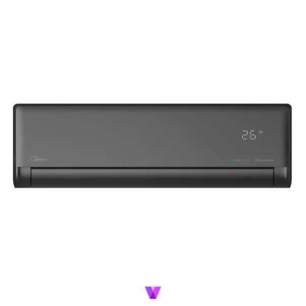 Midea Air Condition Solstice Series - 24000 BTU, Black