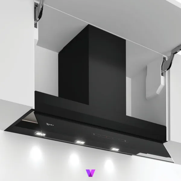 Neff Built in Hood N90 Series - 90cm, Matte Black