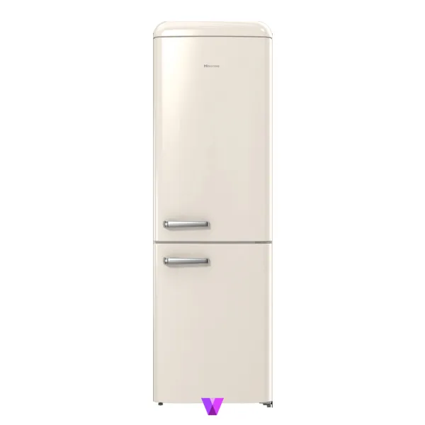 Hisense Retro Fridge Freezer  - Cream