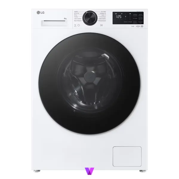LG Washing Machine 8kg Slim Line - White