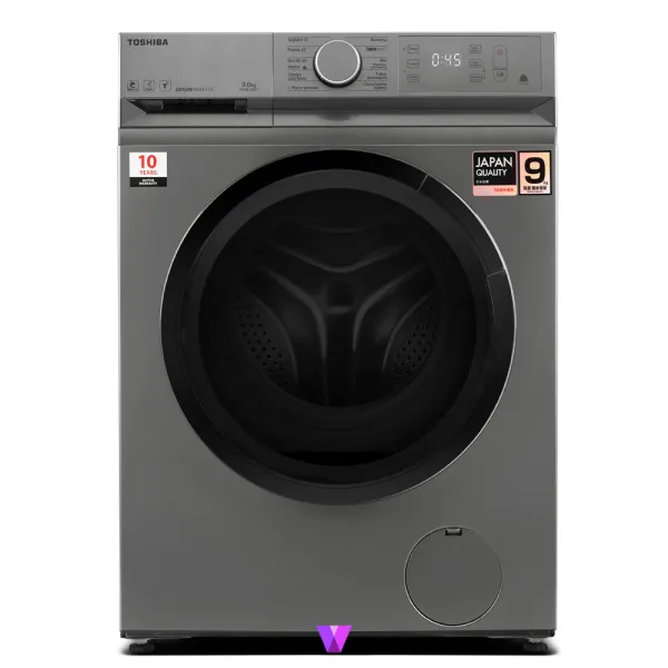 Toshiba Washing Machine 9Kg  - Silver
