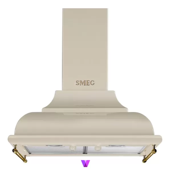 Smeg Wall Decorative Hood - 60cm, Cream