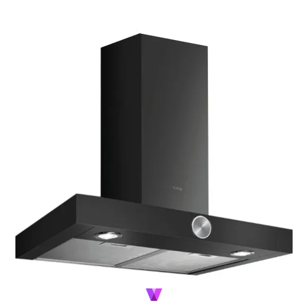 Elica LOL Wall Mount Hood - 60cm, Black