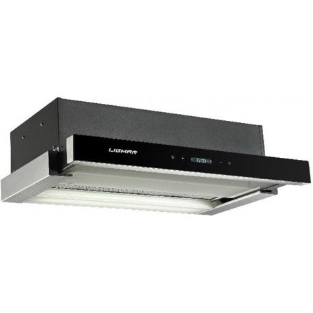 Ligmar F560GF9D8 Extractor Hood Drawer Black - Inox