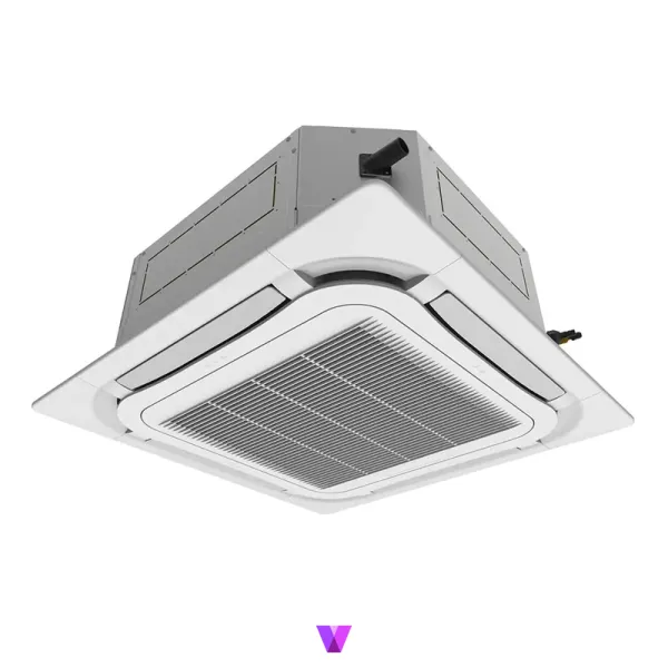 Gree Cassete Type Air Conditioner U-Match Series - 12000 BTU, White