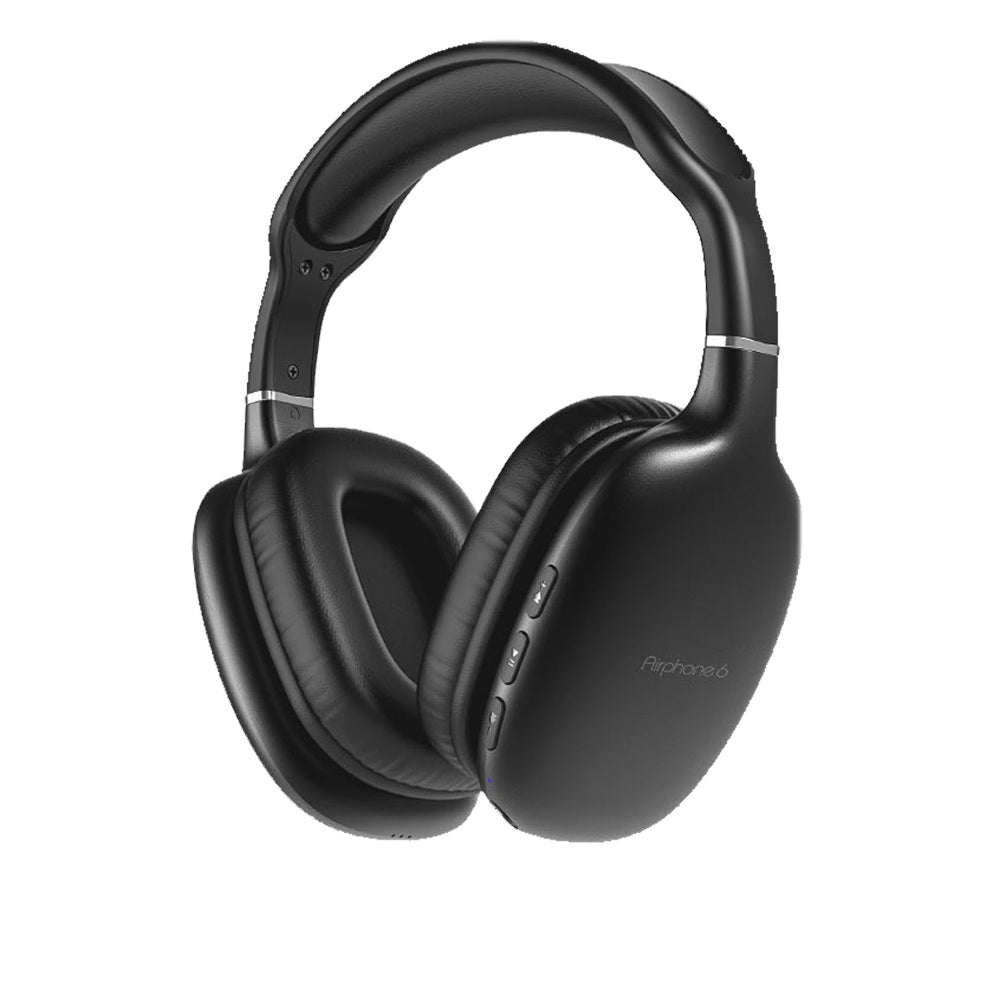 SonicGear AIRPHONE 6 Headphones Bluetooth Obsidian Black